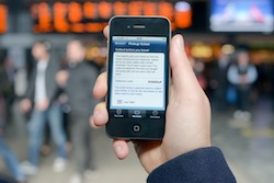 O2 Train Travel app